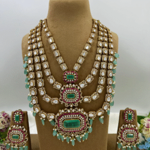 Maharani Royal Combo Moissanite Necklace