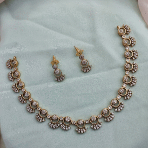 Niharika Pearl Victorian Necklace Set (Copy)